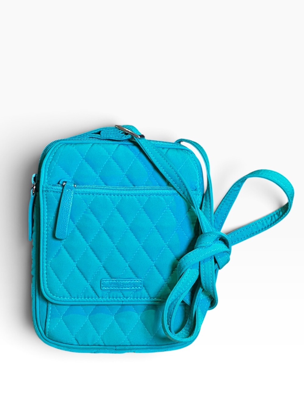Vera Bradley Mini Hipster Crossbody Quilted Bag Purse in Blue Peacock